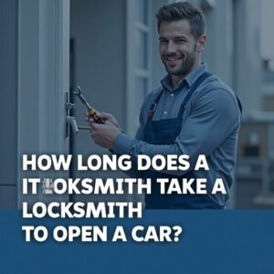 # How Long Does a Locksmith Take to Open a Car?